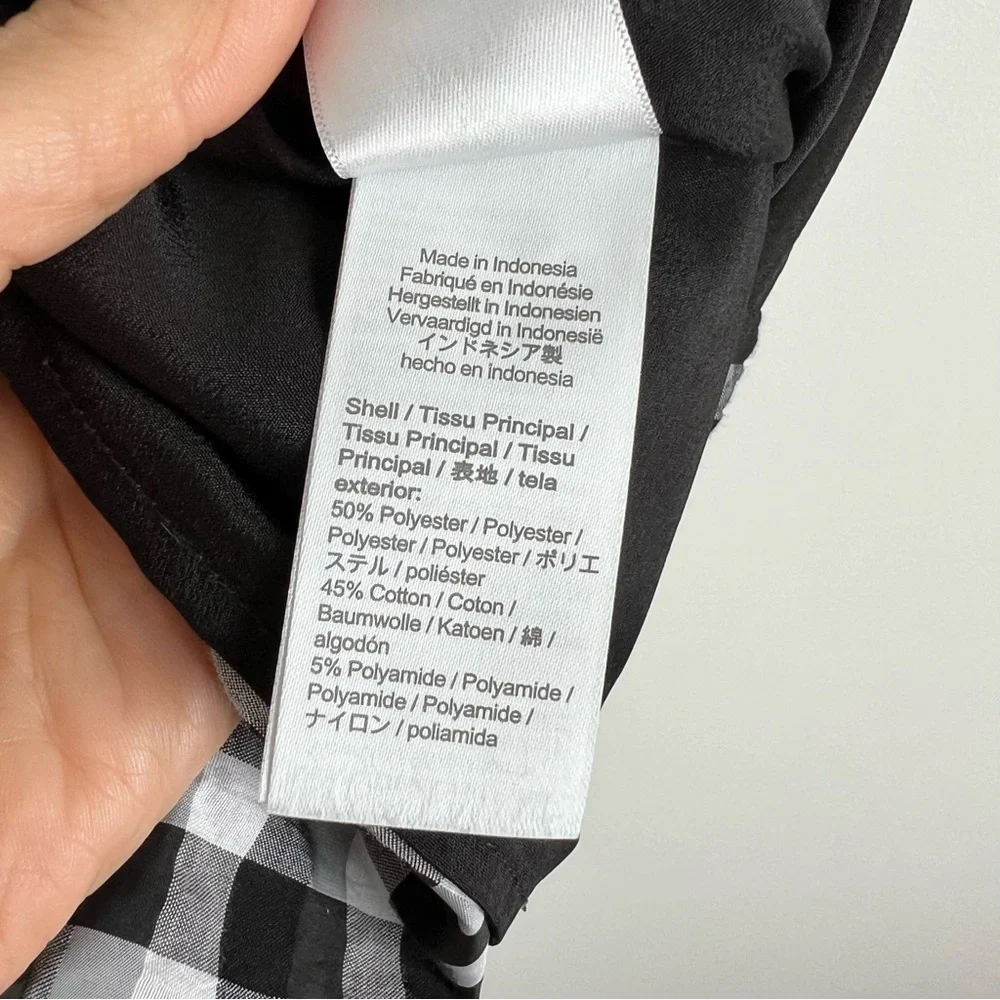 J. Crew Puff-Sleeve Mini Dress in Textured Plaid - Picture 8 of 10